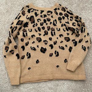 Cheetah Sweater